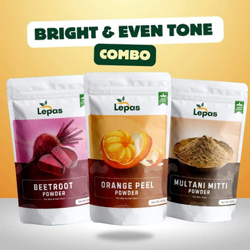 Bright & Even Tone Facepack Combo | 100g each