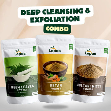 Deep Cleansing & Exfoliation Combo | 100g each