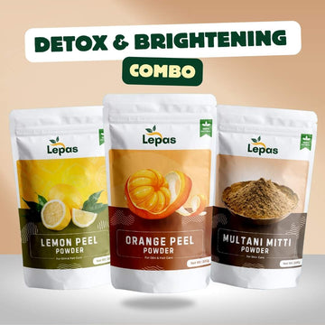 Detox & Brightening Facepack Combo | 100g each